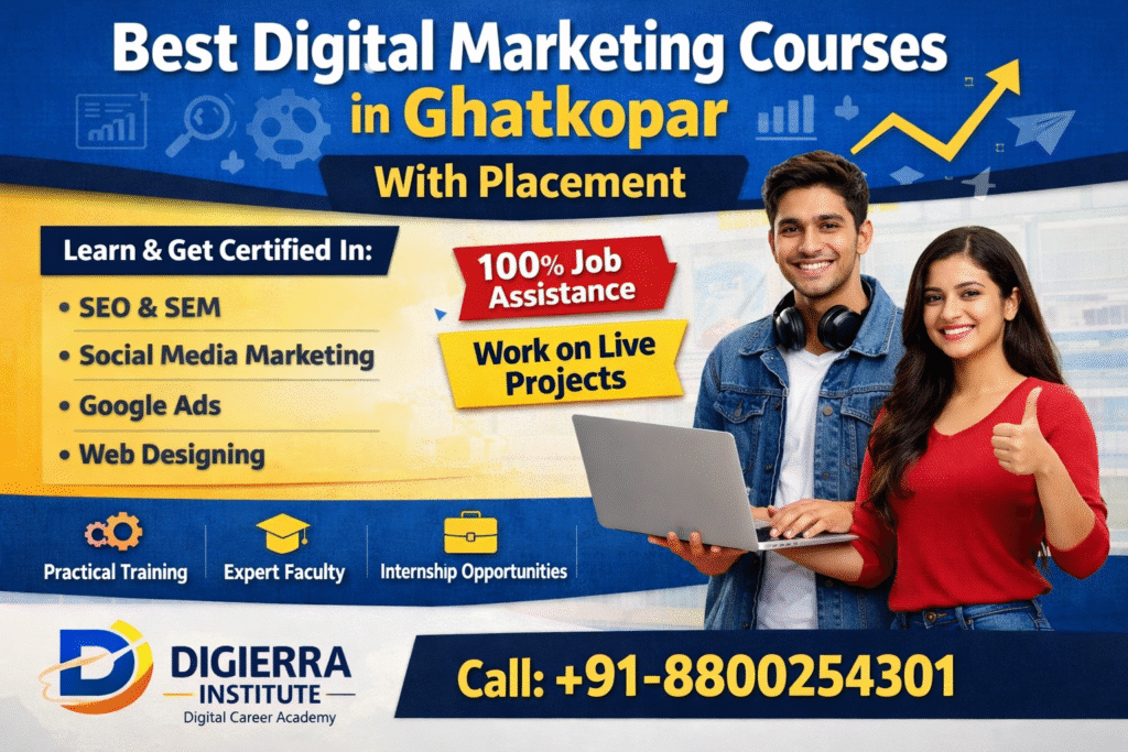 Best Digital Marketing Courses in Ghatkopar With Placement